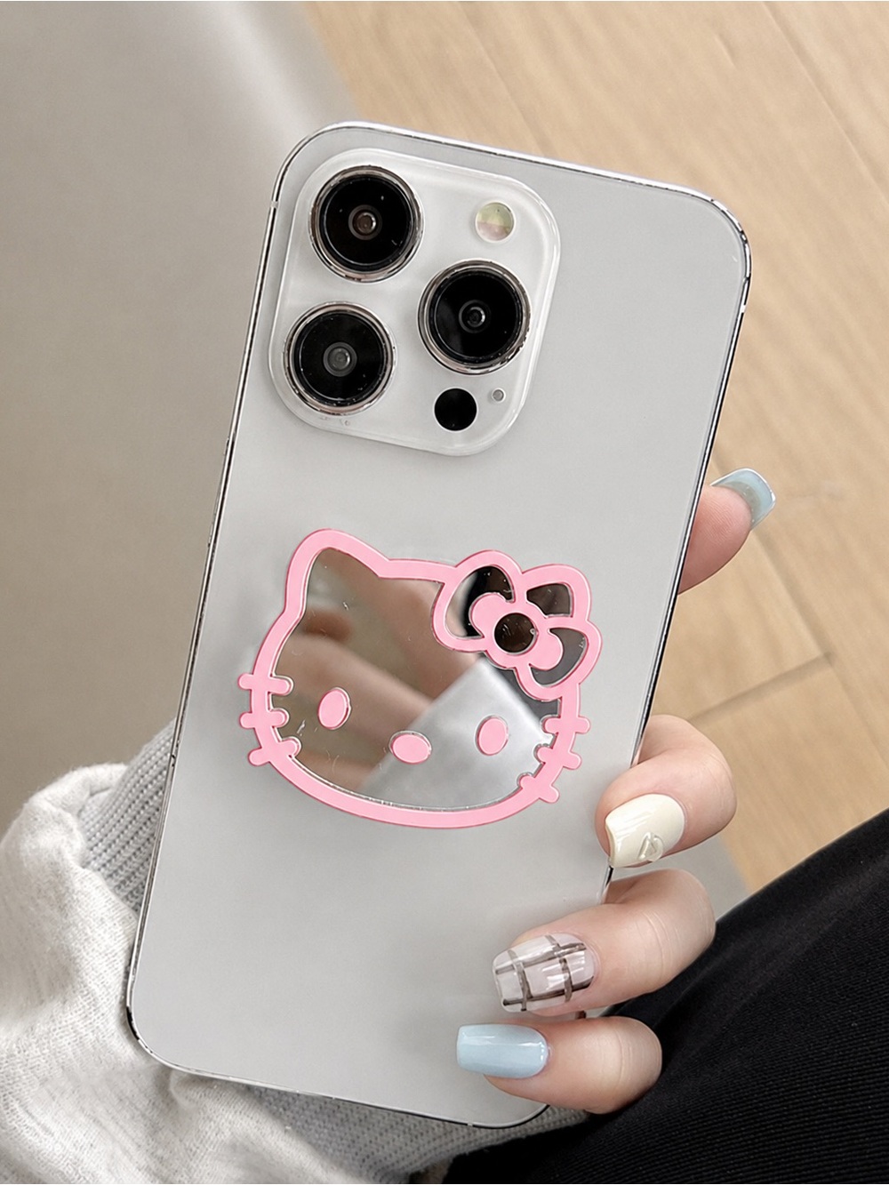 Hello Kitty Mirror Phone Grip - Pink ONLY